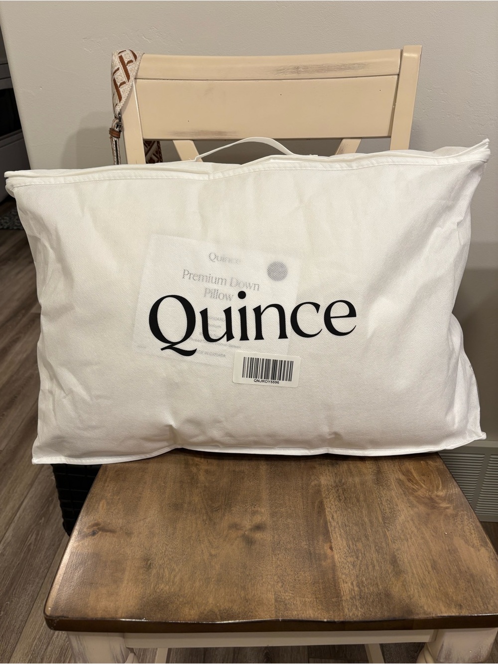 Quince Premium Down Pillow Standard Size Medium Firmness